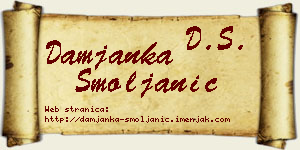 Damjanka Smoljanić vizit kartica
